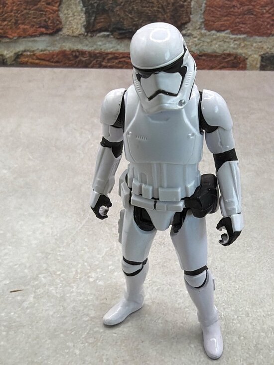 Star Wars Other - Star Wars Stormtrooper Action Figure 4.5" White Black Plastic Collectible Toy